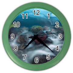 Iceland Cave Color Wall Clocks by trendistuff