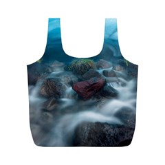 Iceland Cave Full Print Recycle Bags (m) 