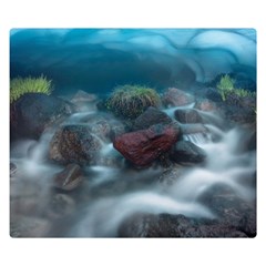 Iceland Cave Double Sided Flano Blanket (small) 