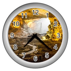 Ha Long Bay Wall Clocks (silver)  by trendistuff