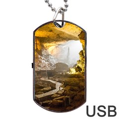 Ha Long Bay Dog Tag Usb Flash (one Side)