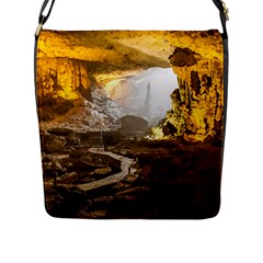 Ha Long Bay Flap Messenger Bag (l)  by trendistuff