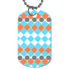 Tribal Pattern Dog Tag (one Side)