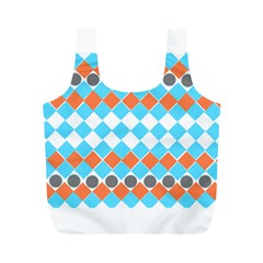 Tribal Pattern Full Print Recycle Bags (m) 