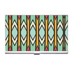 Rhombus and arrows pattern			Business Card Holder Front