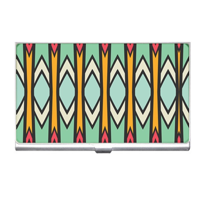 Rhombus and arrows pattern			Business Card Holder