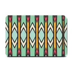 Rhombus And Arrows Pattern			small Doormat by LalyLauraFLM