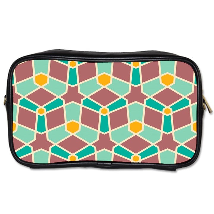 Stars and other shapes pattern Toiletries Bag (Two Sides)