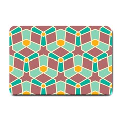 Stars And Other Shapes Pattern			small Doormat by LalyLauraFLM