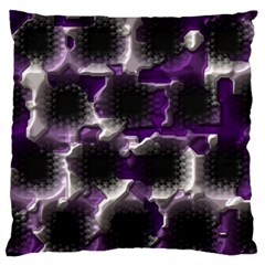 Fading Holes 	large Flano Cushion Case (two Sides) by LalyLauraFLM