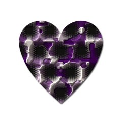 Fading Holes			magnet (heart) by LalyLauraFLM