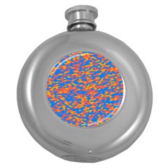 Pixels			hip Flask (5 Oz) by LalyLauraFLM