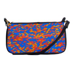 Pixels			shoulder Clutch Bag by LalyLauraFLM