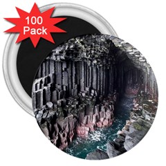 Fingals Cave 3  Magnets (100 Pack) by trendistuff