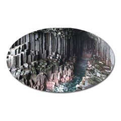 Fingals Cave Oval Magnet by trendistuff