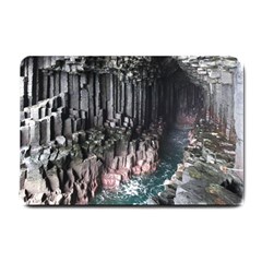 Fingals Cave Small Doormat  by trendistuff