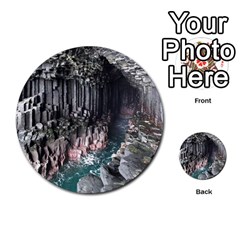 Fingals Cave Multi-purpose Cards (round)  by trendistuff