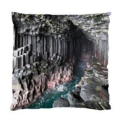 Fingals Cave Standard Cushion Case (one Side)  by trendistuff