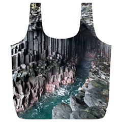 Fingals Cave Full Print Recycle Bags (l) 