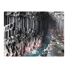 Fingals Cave Double Sided Flano Blanket (mini)  by trendistuff