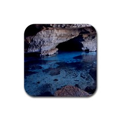 Chapada Diamantina 2 Rubber Coaster (square)  by trendistuff