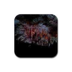 Caves Of Drach Rubber Coaster (square) 