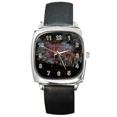 Caves Of Drach Square Metal Watches by trendistuff