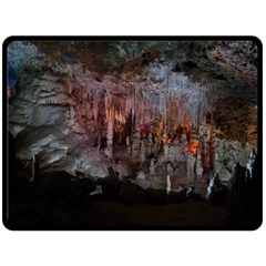 Caves Of Drach Fleece Blanket (large)  by trendistuff