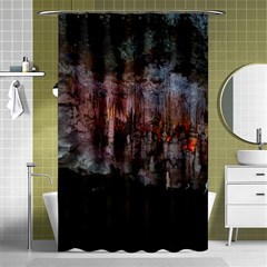 Caves Of Drach Shower Curtain 48  X 72  (small) 