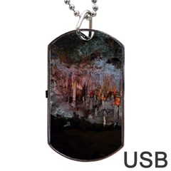 Caves Of Drach Dog Tag Usb Flash (two Sides) 