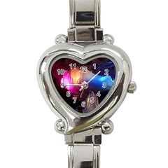 Cave In Iceland Heart Italian Charm Watch by trendistuff