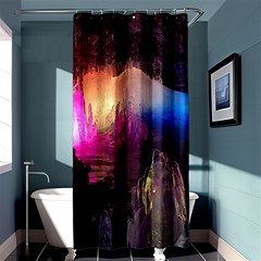 Cave In Iceland Shower Curtain 36  X 72  (stall) 