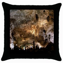 Carlsbad Caverns Throw Pillow Cases (black) by trendistuff