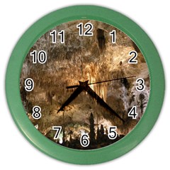 Carlsbad Caverns Color Wall Clocks by trendistuff