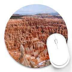 Bryce Canyon Amp Round Mousepads by trendistuff