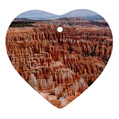 Bryce Canyon Amp Ornament (heart)  by trendistuff