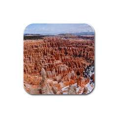 Bryce Canyon Amp Rubber Square Coaster (4 Pack)  by trendistuff