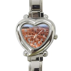 Bryce Canyon Amp Heart Italian Charm Watch by trendistuff