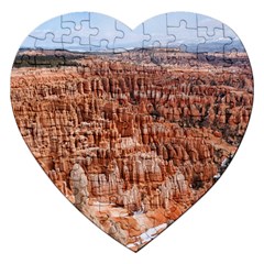 Bryce Canyon Amp Jigsaw Puzzle (heart) by trendistuff