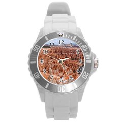 Bryce Canyon Amp Round Plastic Sport Watch (l) by trendistuff