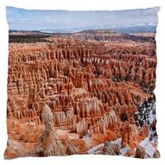 Bryce Canyon Amp Large Flano Cushion Cases (two Sides)  by trendistuff