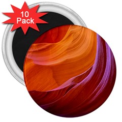 Antelope Canyon 2m 3  Magnets (10 Pack)  by trendistuff