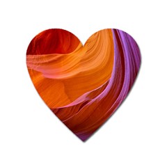 Antelope Canyon 2m Heart Magnet by trendistuff