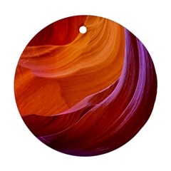 Antelope Canyon 2m Round Ornament (two Sides)  by trendistuff