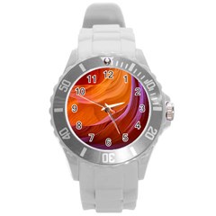 Antelope Canyon 2m Round Plastic Sport Watch (l) by trendistuff