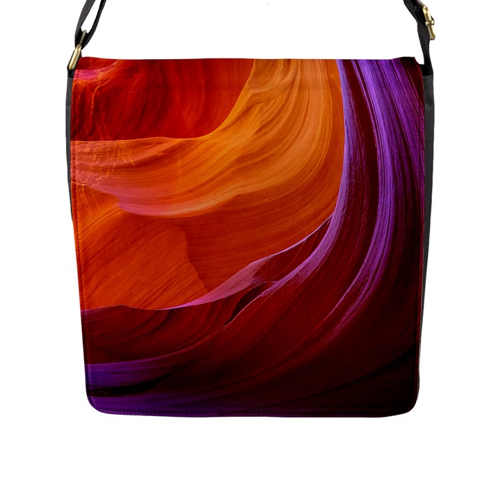 ANTELOPE CANYON 2M Flap Messenger Bag (L) 