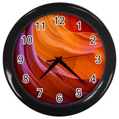 Antelope Canyon 2 Wall Clocks (black) by trendistuff