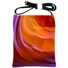 Antelope Canyon 2 Shoulder Sling Bags by trendistuff