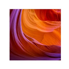 Antelope Canyon 2 Small Satin Scarf (square)  by trendistuff