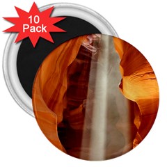 Antelope Canyon 1 3  Magnets (10 Pack)  by trendistuff